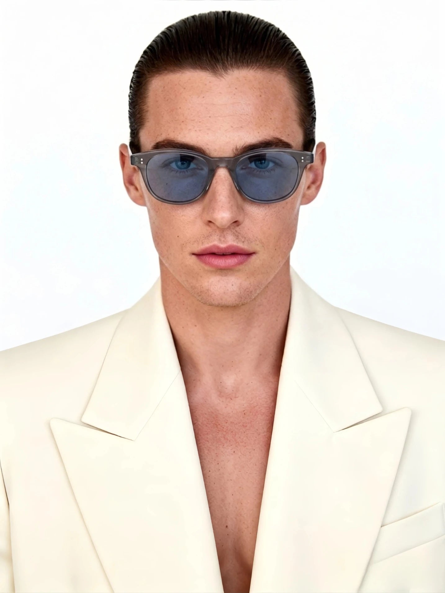 Gazer Gray Blue male model