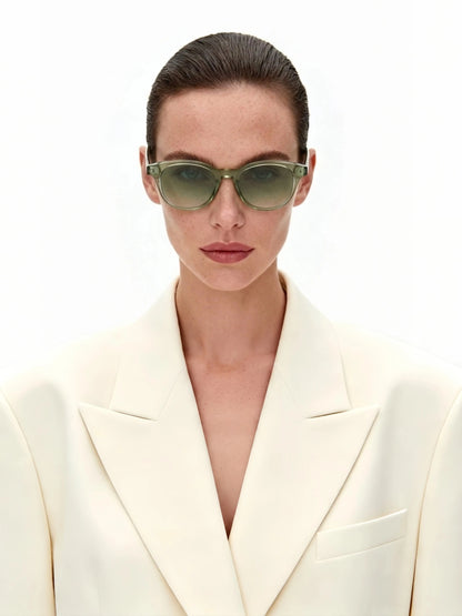 Gazer Light Green female model